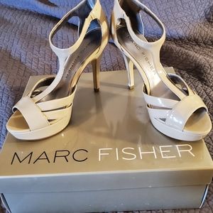 Marc Fisher Nude Heels